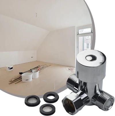 Thermostatische Mengkraan Warm en Koud Water G1/2 - Temperatuurregelaar voor Douche
