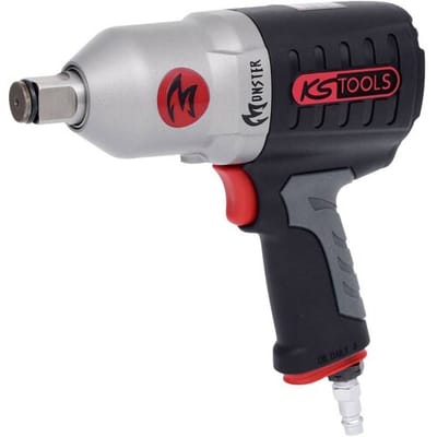 KS Tools 515.3785 515.3785 Pneumatische slagmoersleutel Gereedschapshouders: 3/4 (19 mm) buitenvierkant Draaimoment (max.): 1690 Nm