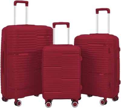 Reis Koffer Set - Trolley Koffers - Reizen Organiseren - Lichtgewicht PP Materiaal - 20/24/28 Inch - I