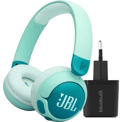 JBL JR320BT Groen + Oplader