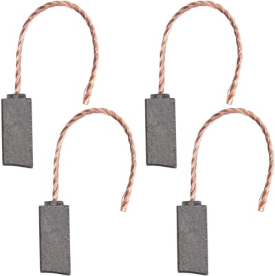 Dailygoods- Borstels Vervanging - 2 Stuks - 15.4 x 6.4 x 4.6 mm - Geschikt voor VALEO PX602/PX60 - Duurzaam Carbon/Koper - Ideaal voor Alternator - Carbonborstels