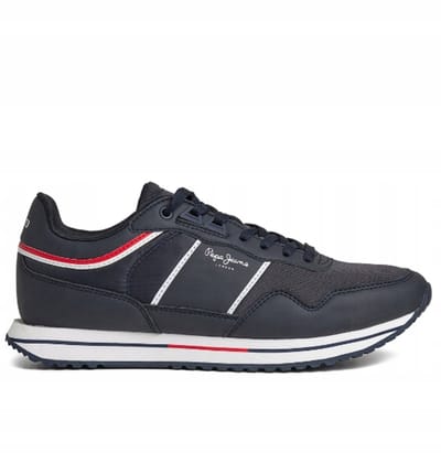 Pepe Jeans Tour Club Chaussures Homme Bleu Marine Basses Sportives 41 Awe gray