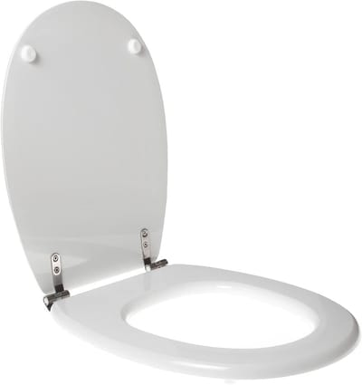 Wc-bril van Hoogwaardig Polyester voor Oude Engelse Toiletpotten - Wit