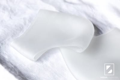 Hielbeschermer Transparant / One size - Per paar (2 stuks) - Goede kwaliteit - siliconen gel