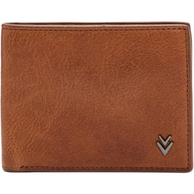 John Varvatos Heritage Bi-fold Brownstone Maat: OS | Portemonnees Outlet | Heren | Bruin