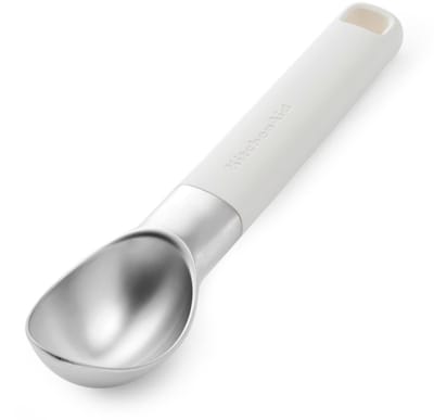 Ijsschep, 21 cm, Kunststof/RVS, Wit - KitchenAid