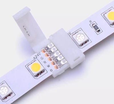 Connector voor RGBW LED-strip - Kunststof - SILUMEN