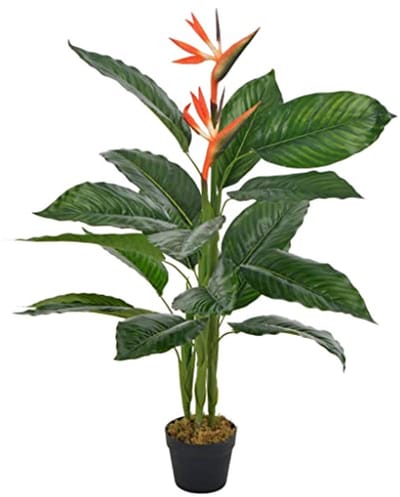 Kunstplant Strelitzia 100 cm - Makkelijk in Onderhoud voor Huis en Kantoor