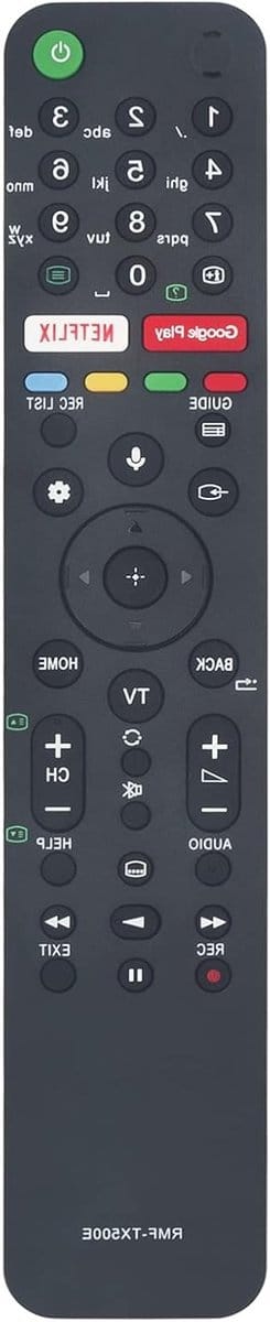 Vervangende Stemafstandsbediening voor Sony 4K OLED TV - Geschikt voor Diverse Modellen, Gebruiksvriendelijk en Betrouwbaar