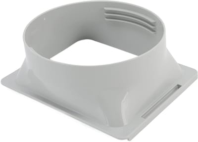 Dailygoody - Airconditioner afvoerslang koppeling - Verbindingsstuk - Vierkante ondersteuning - Linksom draaiend - 5.9 inch diameter - Buis conne