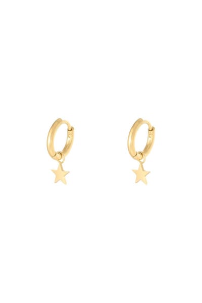 Oorbellen Star Goud