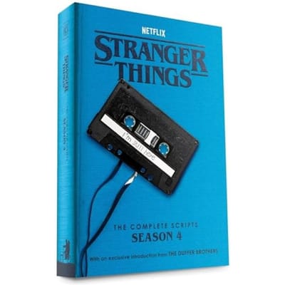 Boek Stranger Things: De Complete Scripts, Seizoen 4, Paperback black