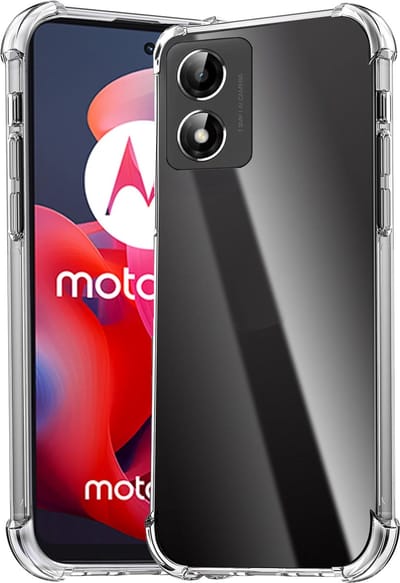 Hoesje geschikt voor Motorola Moto E14 / G24 / G24 Power / G04 / G04s - Shockproof Transparant Back Cover Case