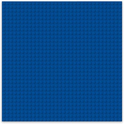 Brixies Bouwplaat | Grondplaat 32x32 noppen - Geschikt voor Lego Classic Bouwstenen - Blauw