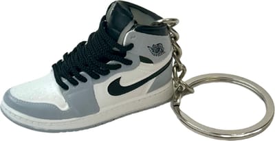 SneakersAdept - Jordan Sleutelhanger - Grijs - Nike - 3D Miniatuur - Sneaker Accessoire - Hard plastic - Jordan