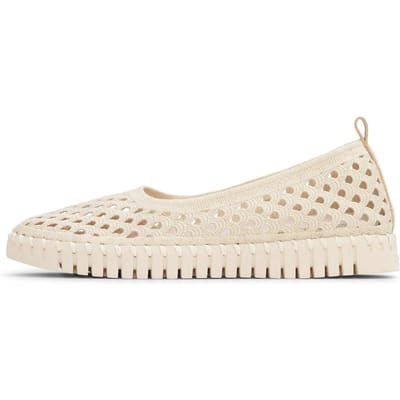 Ilse Jacobsen Tulip3479 Kit Pearled Ivory Größe: 37 | Ballerinas Outlet | Damen | Weiß