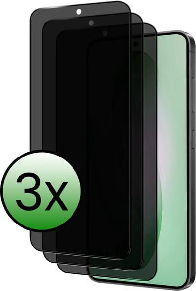 Screenprotector - 3 Stuks Geschikt voor Samsung Galaxy S26 - Privacy Filter - Beschermglas - Gehard Glas - Tempered Glass - Screen Protector