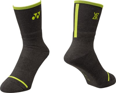 Yonex 19248EX Viktor Axelsen sokken - antraciet / lime - mt 44-47