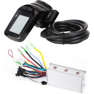 Elektrische Fiets Elektrische Scooter Borstelloze Controller LCD Display Paneel Draaiknop Instrument 36V