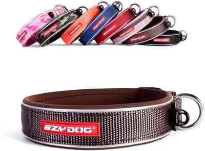 Reflecterende hondenhalsband voor kleine en middelgrote honden - Comfortabel en waterdicht met snel sluitingssysteem