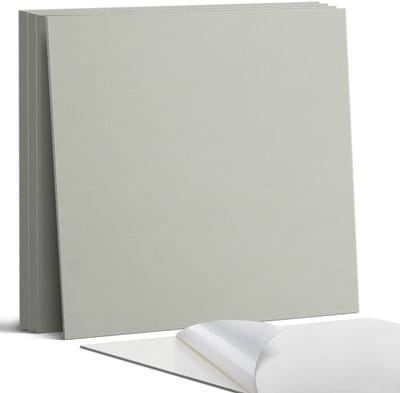 Coloray Wandpanelen Zelfklevend - Kleur grijsgroen Zelfklevende Wandpanelen - 50 cm x 50 cm - Groente Wandpaneel PVC - 5 stuks - Eénkleurige Wandpanelen Zelfklevend - Wandpaneel Keuken - Wandpanelen Badkamer