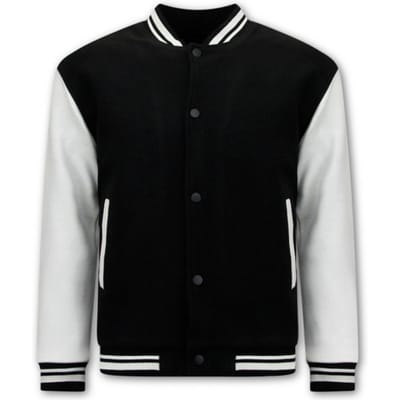 Baseball Jacket Classic - Zwart