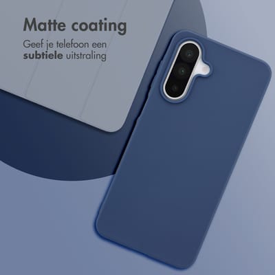imoshion Hoesje - Geschikt voor Samsung Galaxy A26 - Color Backcover - Donkerblauw