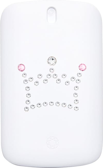 Force Case, Reinigingsspray 15 ml Magic Strass Crown antibacterieel met microvezeldoekje, Wit