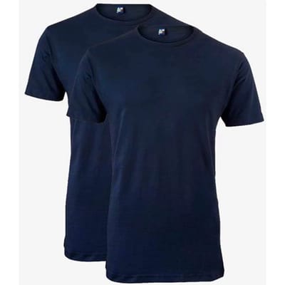 Alan Red Derby O-Hals T-Shirt Donkerblauw (navy) (2Pack) - Maat 3XL - Heren - Basic T-shirt