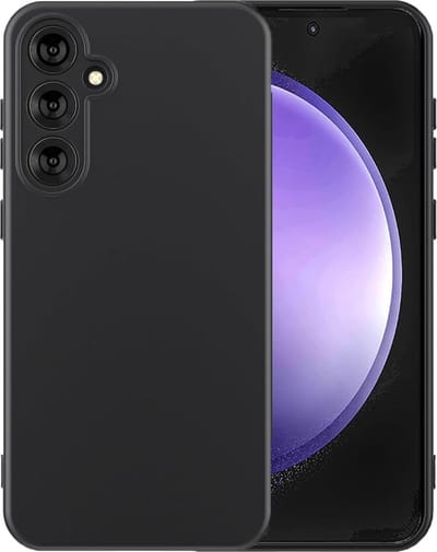 Hoesje geschikt voor Samsung S23 FE Hoesje Zwart