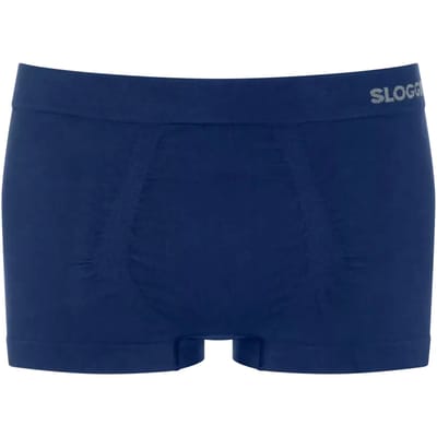 Sloggi Men GO Smooth Hipster - heren boxershort korte pijp (2-pack) - donkerblauw