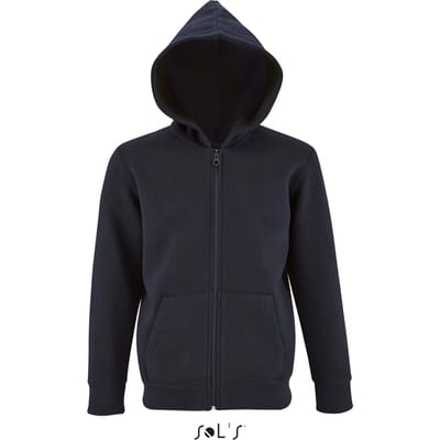 SOL'S Kids´ Zip Hoodie Stone L02092 - French Navy - 6 years (106/116)