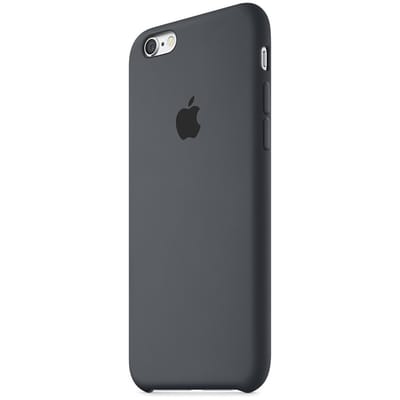 Silicone Backcover voor de Apple iPhone 6 / 6s - Charcoal Grey
