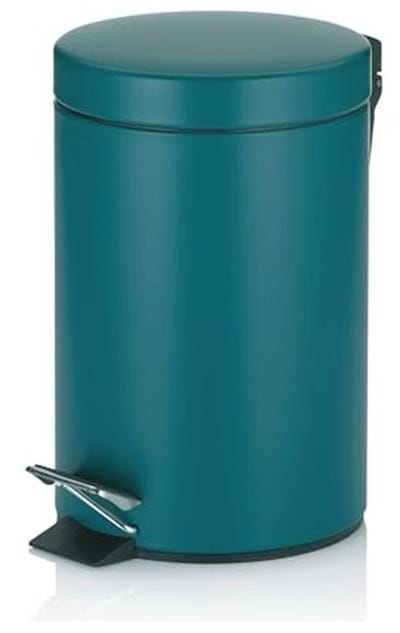 Stijlvolle Pedaalemmer, Vuilnisbak van Metaal, 3L, Petroleummultifunctioneel