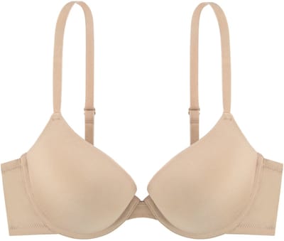 Dorina Push Up maximizer bh - Michelle - Met beugel en met vulling - Voorgevormd - 70A - Wit
