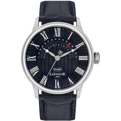 Thomas Earnshaw Cornwall Retrograde Register Day Date | ES-8077-05