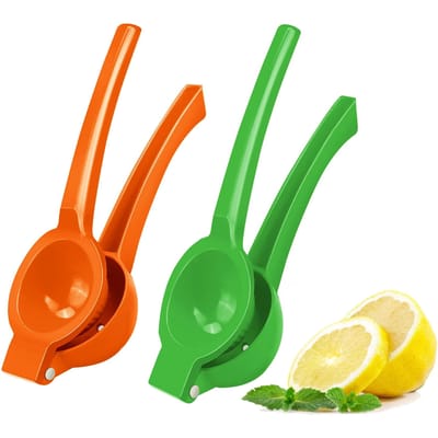 Handmatige Citroenpers Roestvrij Staal Citroenpers Fruit Citrus Juicer Processor Sinaasappel Citroen Persen Keukenaccessoires green