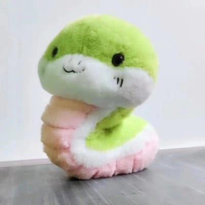 Nieuwste Schattige Kleine Slang Pluche Speelgoed Knuffelpop Slang Lappenpop Verjaardagscadeau voor Kinderen Ideaal Voor Vriendin 25 Cm 25CM gray
