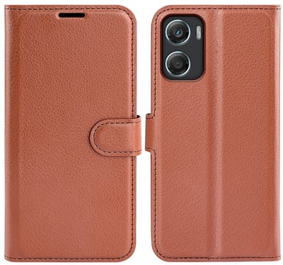 Coverup Hoesje - Geschikt voor Motorola Moto G06 / G06 Power Hoesje - Coverup Book Case - Bruin