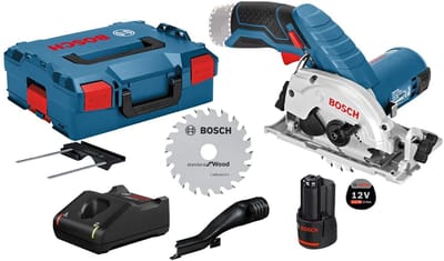 Bosch accucirkelzaag GKS 12V-26 12 V Ø 85 mm / 1x 3,0 Ah accu + l...