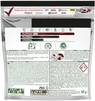 Dreft Platinum - All In One - Vaatwascapsules - Citroen - 34 Afwasbeurten