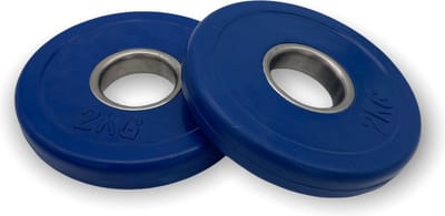Padisport - Bumper Plates - 2 KG - Olympische Halterschijven - Bumper Plate 2 Kg - Olympische Gewichten - Halterschijven - Halterschijf 2 Kg