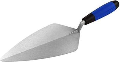 Professionele Koolstofstaal Metselarij Troffel 33 cm met Comfort Handvat