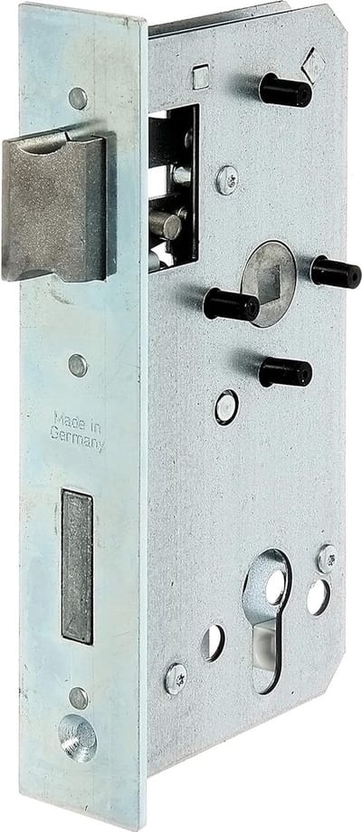 GAH Alberts vervangingsslot voor 40 mm slotkast verzinkt DIN links/rechts voorplaatbreedte 33 mm - 416126