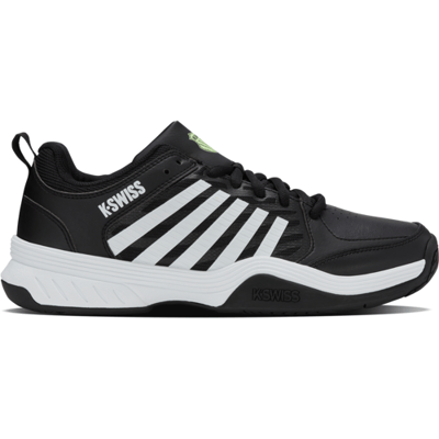 K-SWISS Tennisschoenen Court Express 2 Black/white/soft Neon Green Mens 42