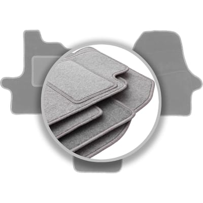 Automatten asgrijs voor: Citroen Jumper II bestelbus (2006-2014)