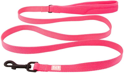 Duvo+ Ultimate Fit Kleine Hond Leiband Roze 160CM 12MM