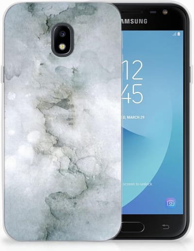 Hoesje maken Samsung Galaxy J3 2017 Painting Grey