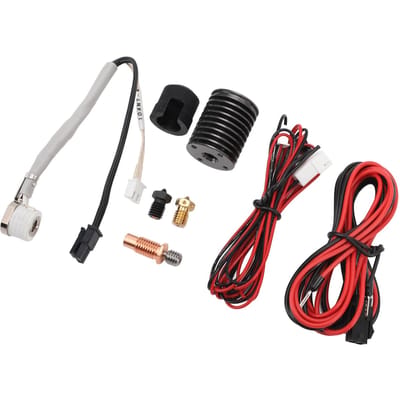 Kit Hot End Céramique 24V Bloc de Chauffage Résistant aux Hautes Températures pour Imprimante 3D VORON V6 N0.1 0.2 2.4 black