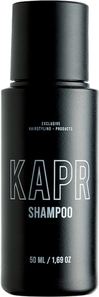 KAPR Shampoo 50ml – Shampoo Mannen – Professionele Shampoo – Frisse Geur – Reisformaat – Alle Haartypes